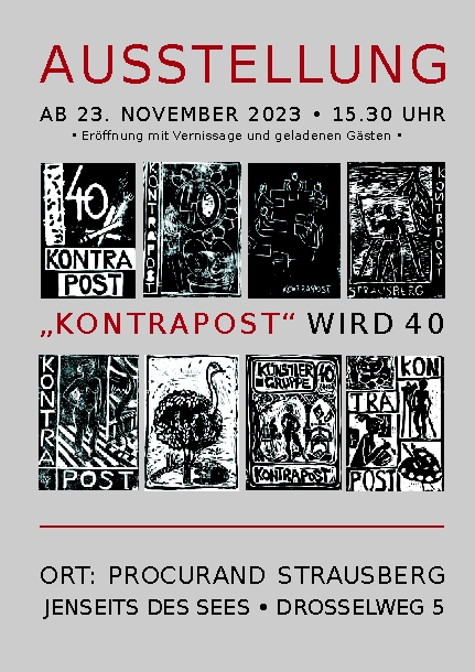 Ausstellung Kontrapost Strausberg Procurand November 2023